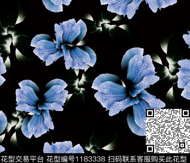 2.jpg - 1183338 - 数码花型 大花 花卉 - 数码印花花型 － 女装花型设计 － 瓦栏