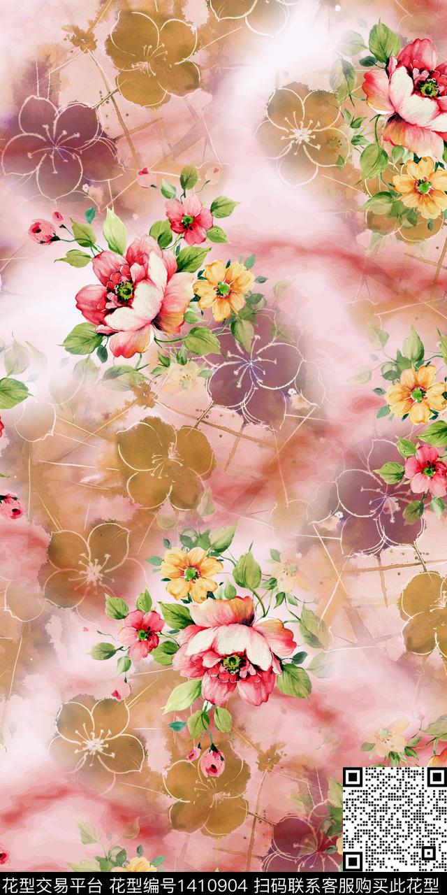 SIX-L8.jpg - 1410904 - 女装 花卉 3D立体 - 数码印花花型 － 女装花型设计 － 瓦栏
