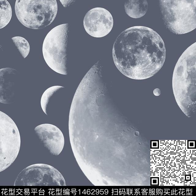 R2112037A.jpg - 1462959 - 宇宙 月亮 星空 - 数码印花花型 － 男装花型设计 － 瓦栏