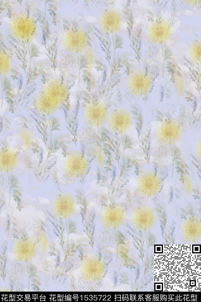 p5.jpg - 1535722 - 小碎花 花卉 肌理 - 数码印花花型 － 女装花型设计 － 瓦栏