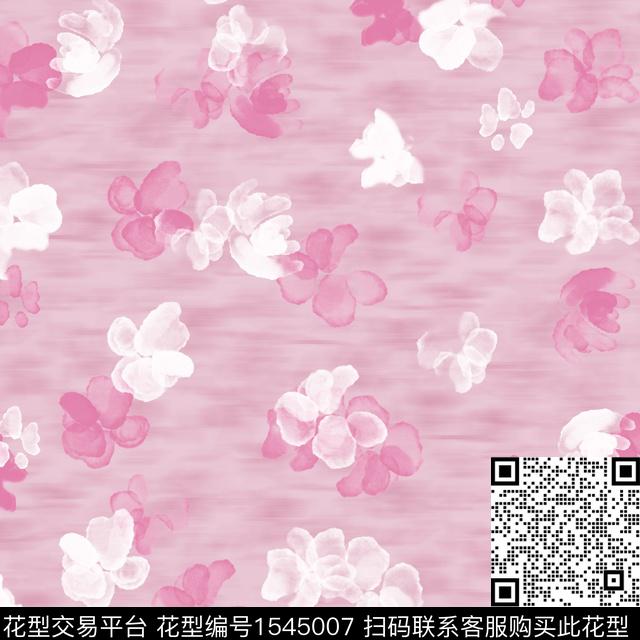 花卉线条714·2.jpg - 1545007 - 小碎花 肌理 连衣裙 - 数码印花花型 － 女装花型设计 － 瓦栏