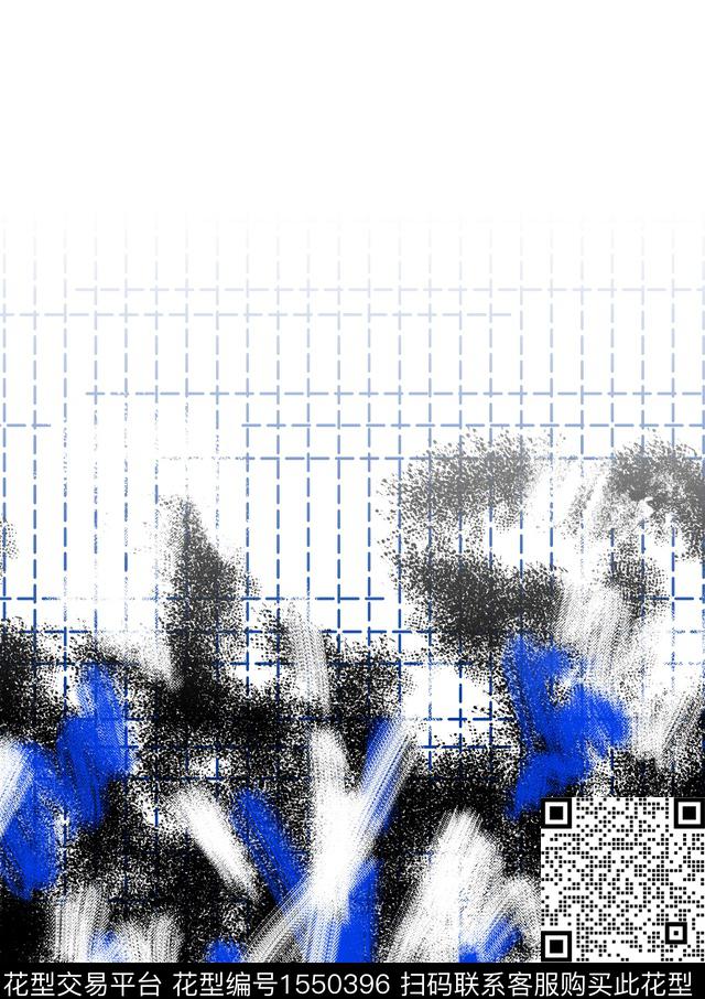 20220807-4-1.jpg - 1550396 - 抽象 扎染花型 几何 - 传统印花花型 － 男装花型设计 － 瓦栏