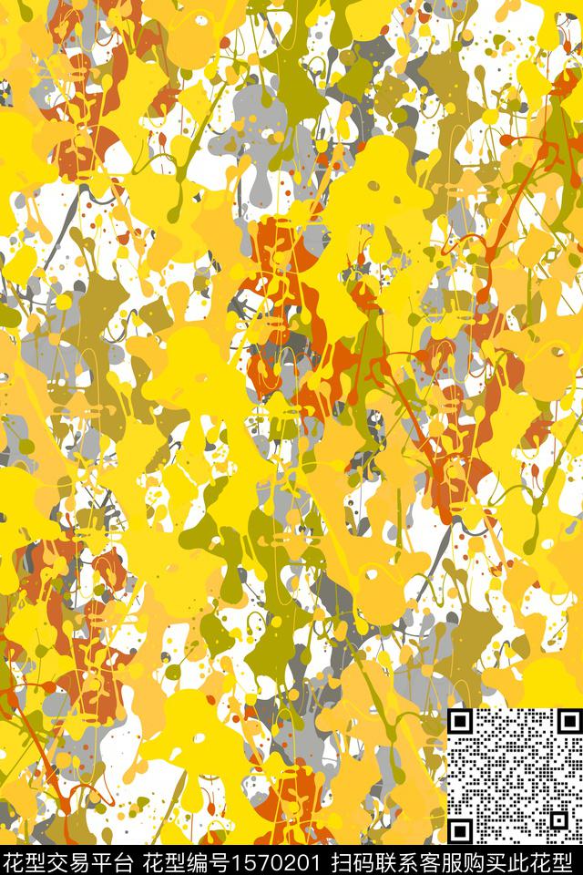 未标题-121.jpg - 1570201 - 抽象 颜料 迷彩 - 数码印花花型 － 男装花型设计 － 瓦栏