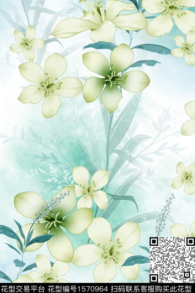 2024-06-03.jpg - 1570964 - 花卉 水彩花卉 植物 - 数码印花花型 － 女装花型设计 － 瓦栏