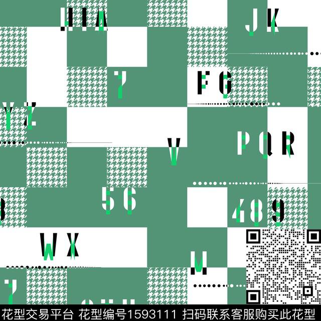 20230602-18.jpg - 1593111 - 几何 男装 字母 - 数码印花花型 － 男装花型设计 － 瓦栏