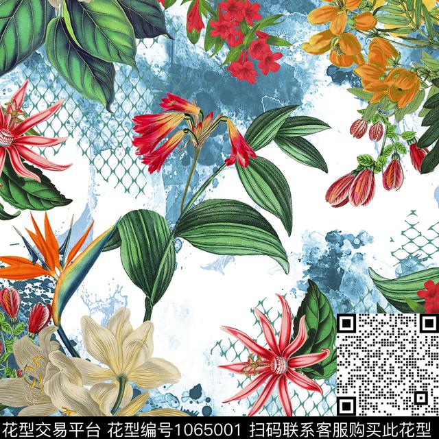 SS0001.jpg - 1065001 - 条格 线条画 条纹 - 数码印花花型 － 男装花型设计 － 瓦栏