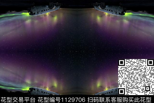 xkk1.jpg - 1129706 - 星空 秋冬花型 抽象 - 数码印花花型 － 男装花型设计 － 瓦栏