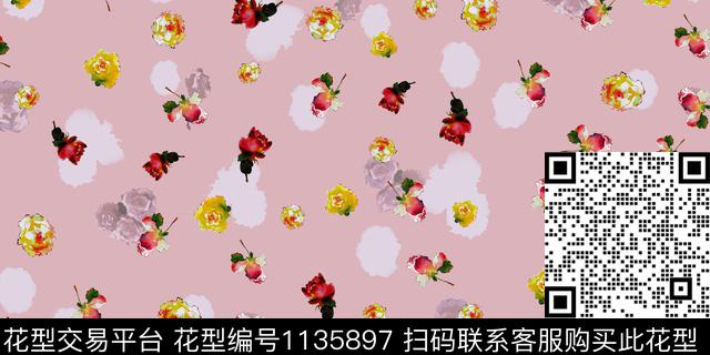 WL180713.jpg - 1135897 - 大牌风 数码花型 花卉 - 数码印花花型 － 女装花型设计 － 瓦栏