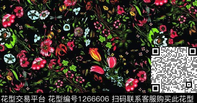 100015.jpg - 1266606 - 抽象 潮牌 大牌风 - 传统印花花型 － 女装花型设计 － 瓦栏