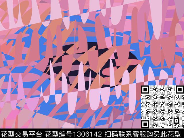 abstract-52.jpg - 1306142 - MARNI 豹纹 COACH - 传统印花花型 － 女装花型设计 － 瓦栏