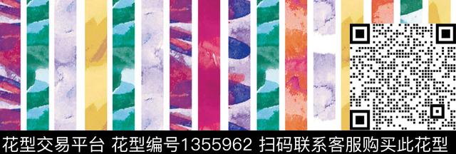 A Abstract Stripe 70x49-68cm-ok.jpg - 1355962 - 线条 朋克 大牌风 - 数码印花花型 － 女装花型设计 － 瓦栏