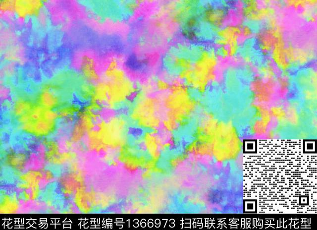 4.jpg - 1366973 - 水彩 扎染花型 油画花型 - 数码印花花型 － 女装花型设计 － 瓦栏