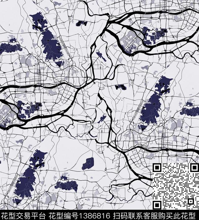 R2012032.jpg - 1386816 - 地图 map 夹克印花 - 数码印花花型 － 男装花型设计 － 瓦栏