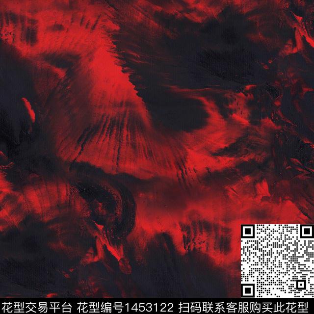 R2110085.jpg - 1453122 - 肌理 中国红 羽绒服印花 - 数码印花花型 － 男装花型设计 － 瓦栏