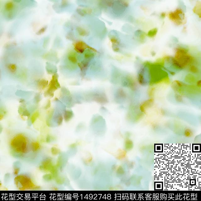 WC02620.jpg - 1492748 - 水彩 肌理 扎染花型 - 数码印花花型 － 女装花型设计 － 瓦栏