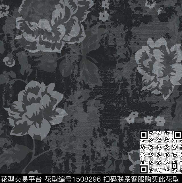 89.jpg - 1508296 - 绿植树叶 数码花型 肌理 - 数码印花花型 － 女装花型设计 － 瓦栏