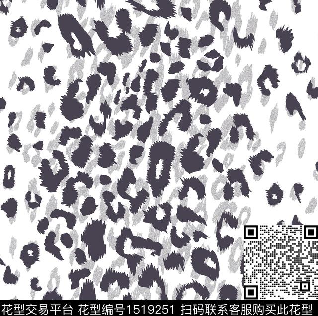 ZJY20221123.jpg - 1519251 - 豹纹 床品 - 传统印花花型 － 床品花型设计 － 瓦栏