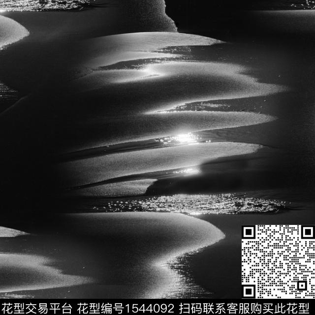 R2307027.jpg - 1544092 - 肌理 油画花型 黑白花型 - 数码印花花型 － 男装花型设计 － 瓦栏