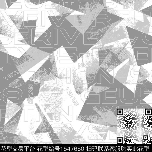 20220324-1-2.jpg - 1547650 - 字母 几何 几何男装 - 传统印花花型 － 男装花型设计 － 瓦栏