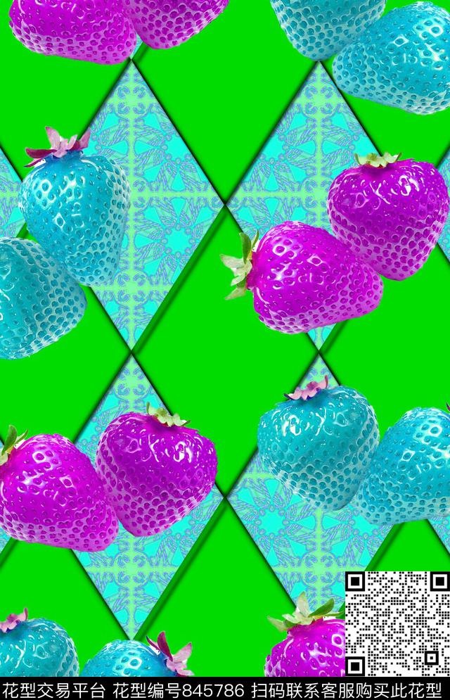 caimeia1.jpg - 845786 - 色块 形状 色彩 - 数码印花花型 － 其他花型设计 － 瓦栏